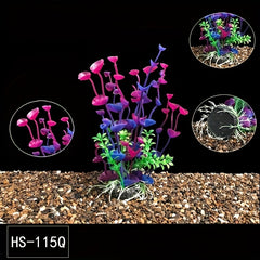 Plastic Artificial Water Plants Fish Tank Decoration Ornament