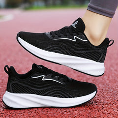 Soft Thick Bottom Running Shoes Lightweight Arch Support Mesh Sneakers
