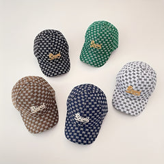 Kids Embroidered Baseball Cap Outdoor Sports Casual Hat