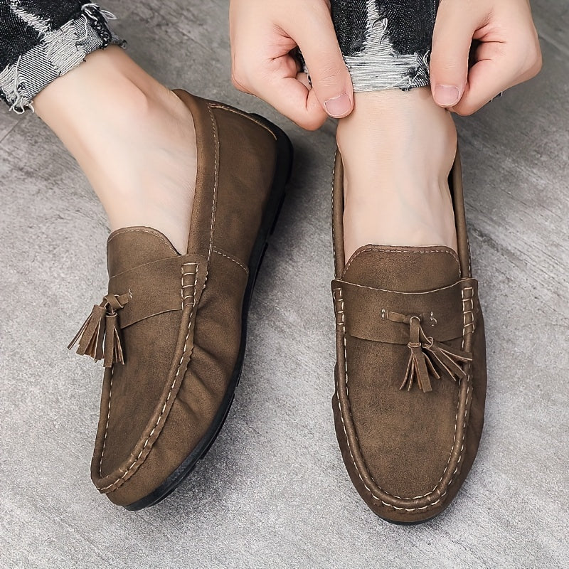 Men's Tassel Loafer Shoes Casual Slip On Spring Summer
