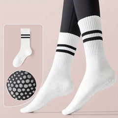 High Elastic Non Slip Silicone Sports Socks for Women