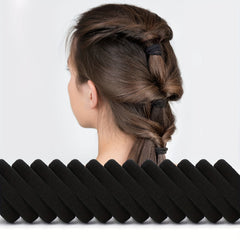 50pcs Seamless Elastic Rubber Hair Bands for Girls and Adults
