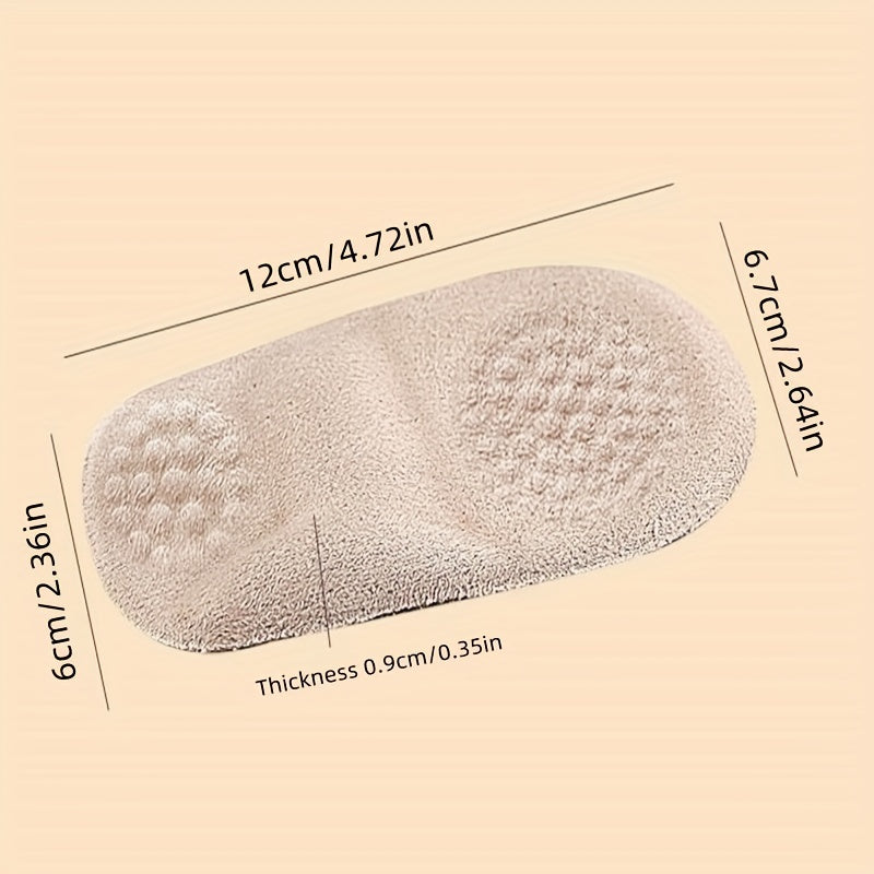 Silicone Half Sole Pads for Pain Relief in Women's and Men's Shoes