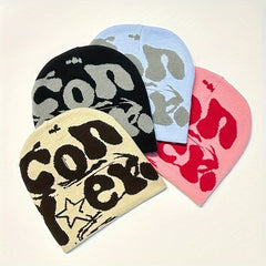 Y2K Hip hop Beanie Knitted Skull Cap Lightweight And Warm Ski Cap