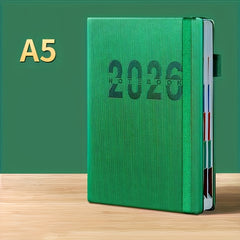 Personalized 2026 Calendar Log Self-discipline Office Schedule Easy Clean Paper