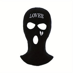 Mens Broken Love LOVER 666 Three Hole Mask Cycling Helmet Balaclava Mask