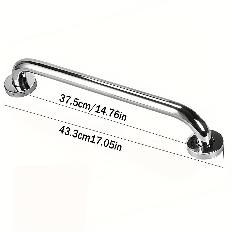 1pc Shower Grab Bar Stainless Steel Bathroom Handle Elderly Safety 30 40