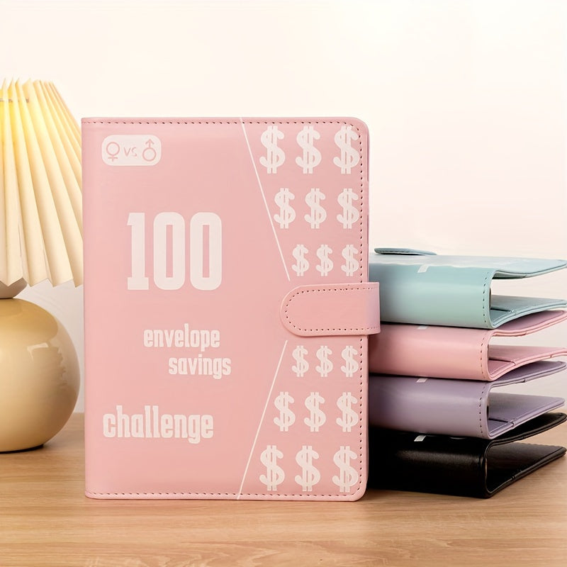 Savings Challenge Binder A5 Planner - Replaceable Core, Inner Lining, Cardboard