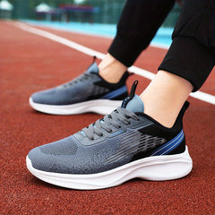 Men's Lightweight Shock Absorbing Athletic Shoes For Running Gym