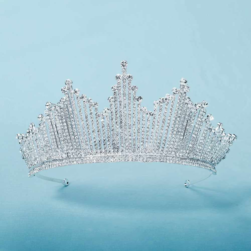 Rhinestone Crown Hairband Headband Party Decorations Tiara Wedding Birthday