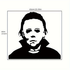 Large Holiday Decals Michael Myers Horror Sticker for Home Car Window