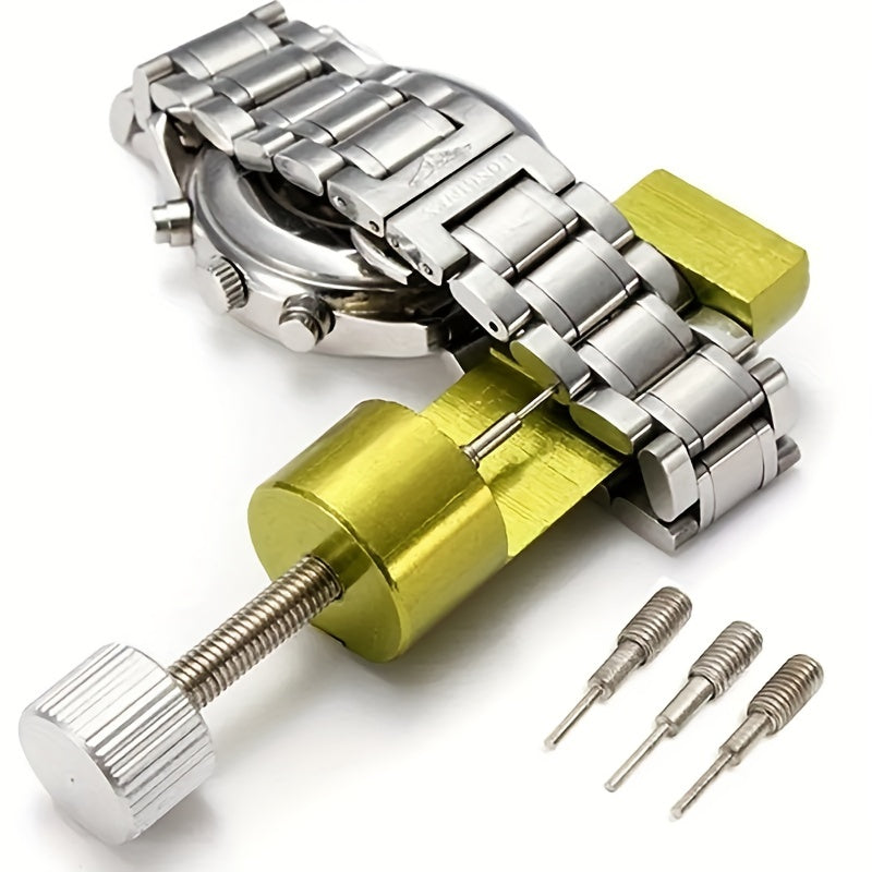 Watch Strap Link Pin Remover Full Metal 3 Pin DIY Repair Tool