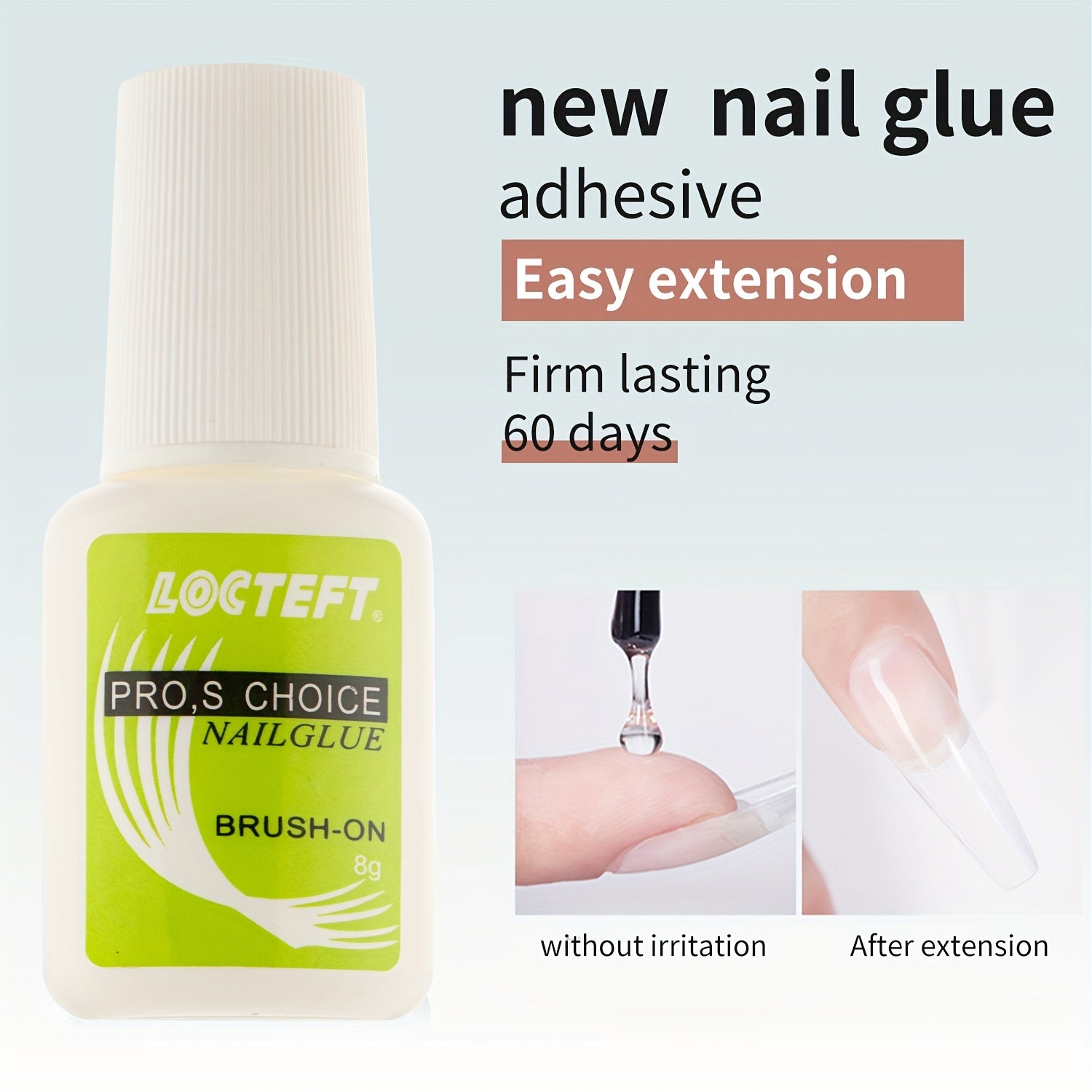 8g Nail Glue for False Nails Rhinestone Adhesive