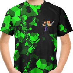 Kids Creative Block Graphic Tees Building My World Top