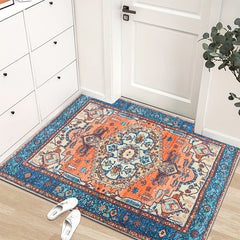 Boho Entryway Rug Small Throw Kitchen Area Rugs For Bedroom Non Slip Low Pile