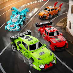 1000pcs Sports Car Building Blocks Model Racing Car Models Set ABS Material