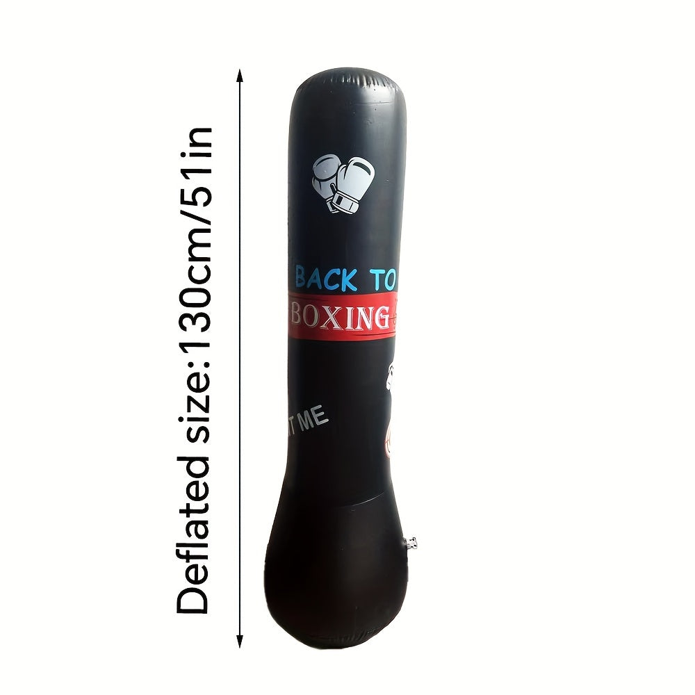 Inflatable Boxing Sandbag With Pump Sandbag Punching Tumbler
