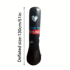 Inflatable Boxing Sandbag With Pump Sandbag Punching Tumbler