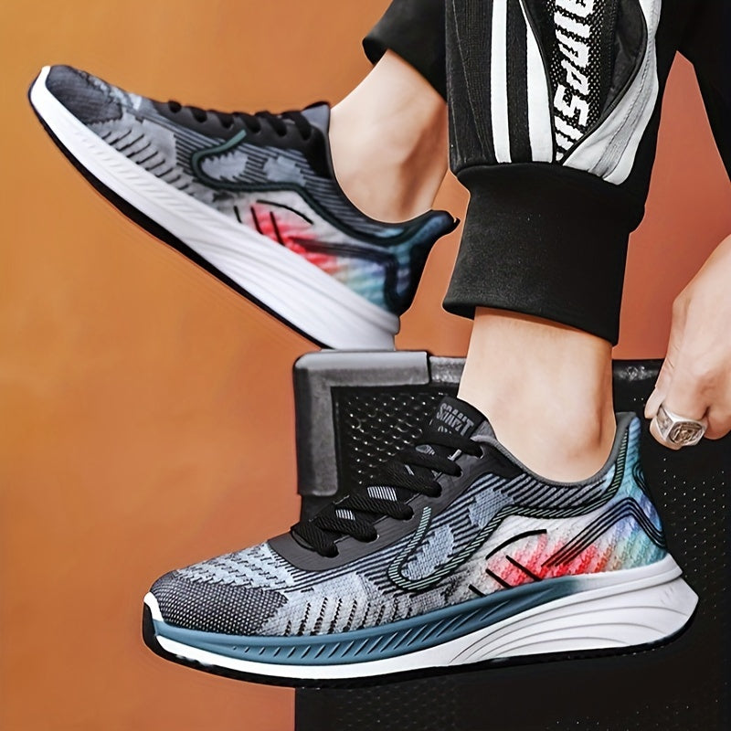 Men's Breathable Running Shoes Soft Sole Durable Sneakers