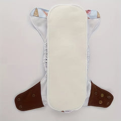 5pcs Washable Cloth Diaper Insert 4 Layers Bamboo Insert 32x12 5cm