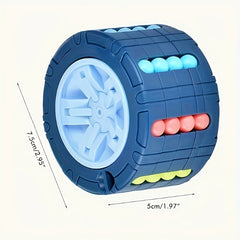 3D Cube Puzzle Toy Spin and Slide Game Early Education Skills Development