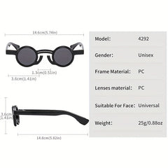 Round Frame Sunglasses for Outdoor