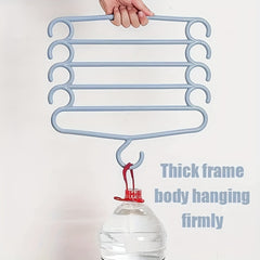 5-Layer Closet Storage Organizer for Neatly Organizing Pants, Towels, Scarves