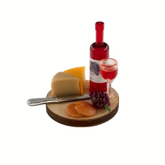 Dollhouse Accessories Mini Cakes Wine Glasses & More - Perfect for Decor