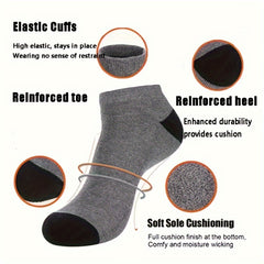Men's Ankle Sport Socks for Basketball Training Running