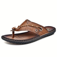 Men's Outdoor Slip On Flip Flops Summer Walking Slippers