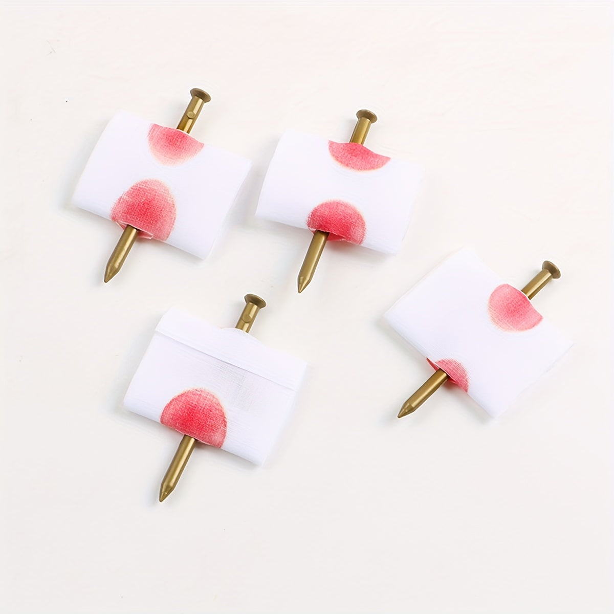 2pcs Tricky Finger Piercing Nail Toy