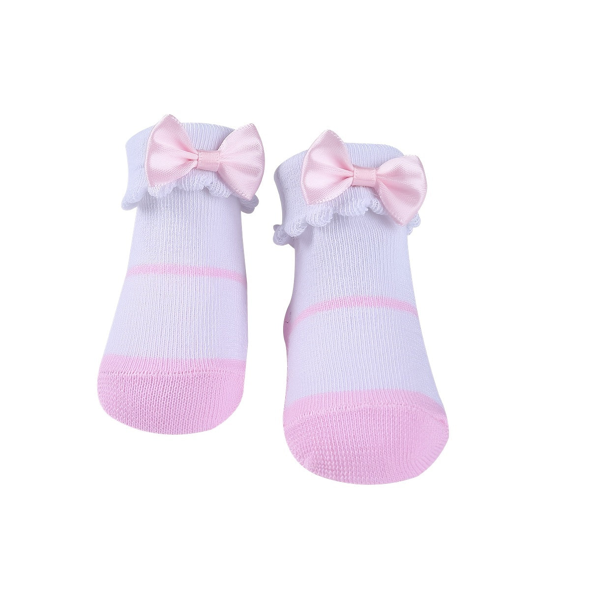 Cute Bow Tied Socks Set for Little Girls