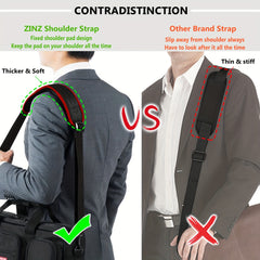 Padded Adjustable Shoulder Strap Replacement Comfortable Travel Accessory