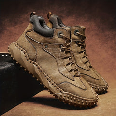Men's Casual High Top Boots Outdoor Hiking Shoes
