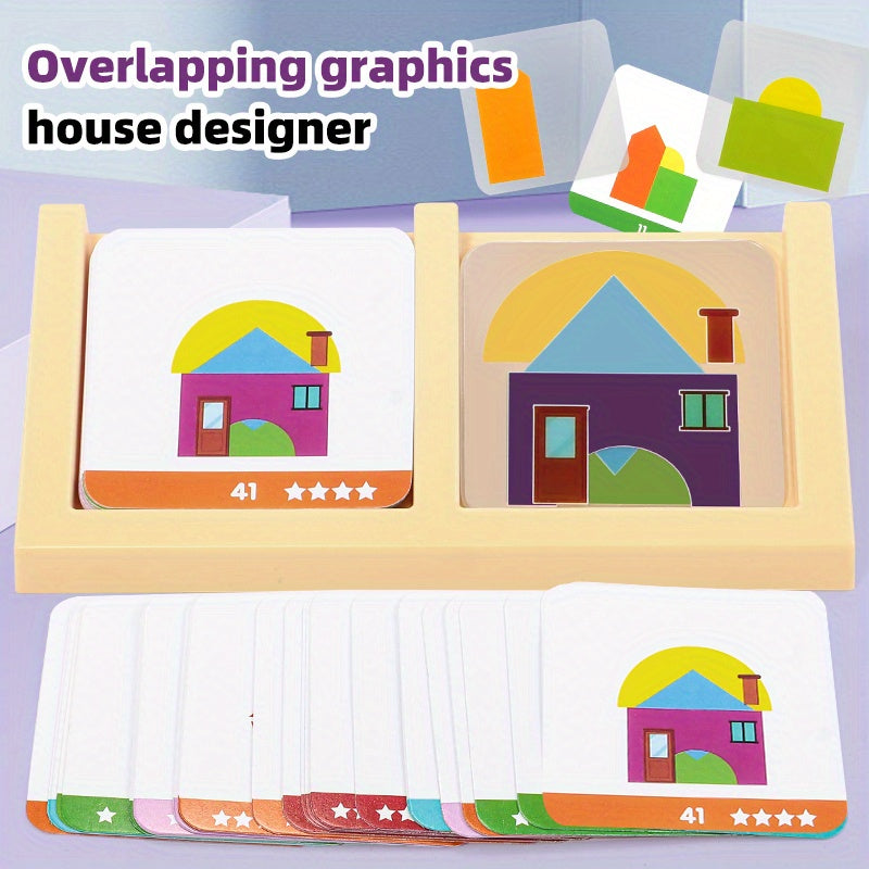 Geometric Space Thinking Training Table Game Toys