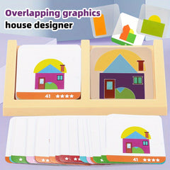 Geometric Space Thinking Training Table Game Toys