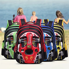 Boys' Children's Backpack Spine Protection Schoolbag
