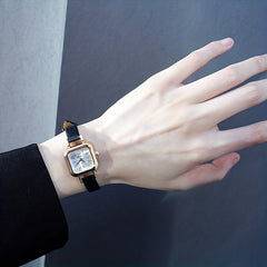 Square Wrist Watch with Thin Strap, Gift for Kids