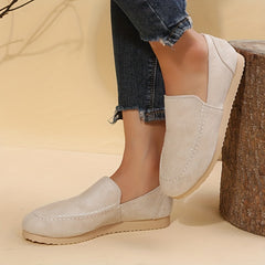 Women's Comfy Flat Loafers Slip On Low Top Shoes