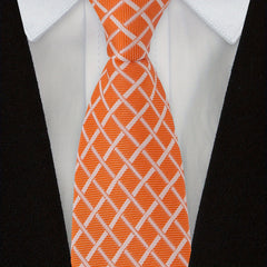 Men's Rainbow Jacquard Tie for Party Business
