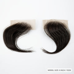 Fluffy Hair Daily Use Natural Looking Invisible Hairline Human Hair Baby Hair