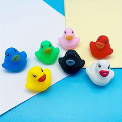 70pcs Colorful Mini Duck Bath Toys for Kids' Water Play Fun