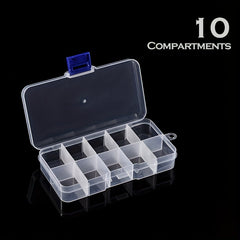 Detachable Transparent Fishing Gear Plastic Box Storage Box