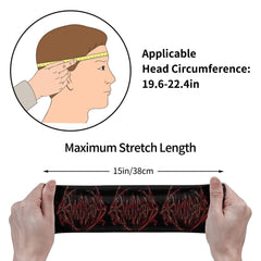 Unisex Sports Headband Sweat Wicking Gothic Blood Drip Polyester Gym