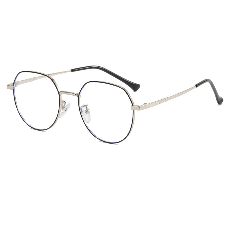 Light Blocking Round Glasses For Women Prevent Eye Strain