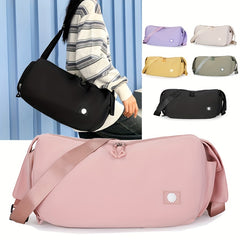 Casual Travel Bag Portable Crossbody Bag Dry Wet Separation Luggage Bag