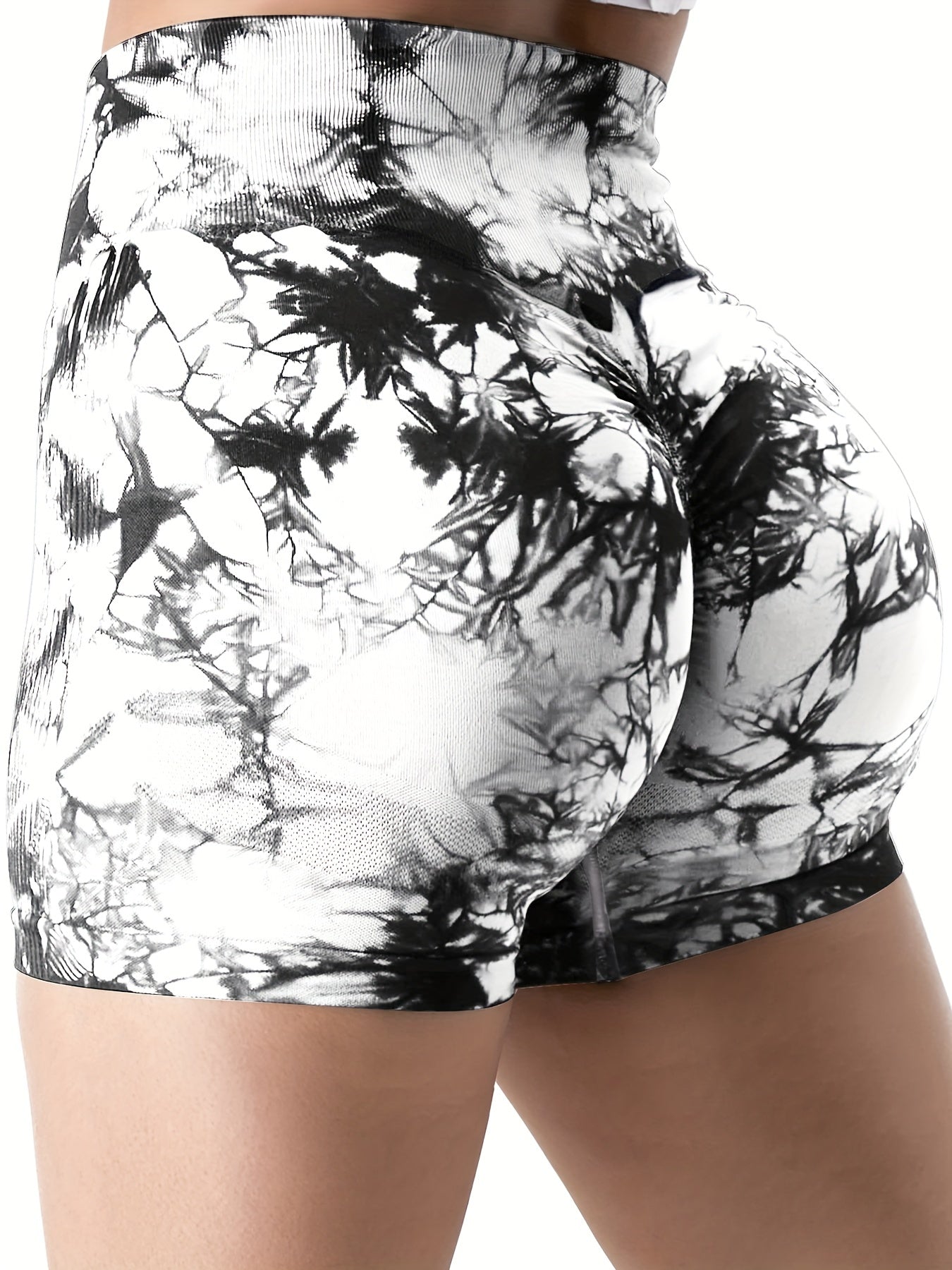 High Waist Butt Lifting Yoga Gym Running Shorts