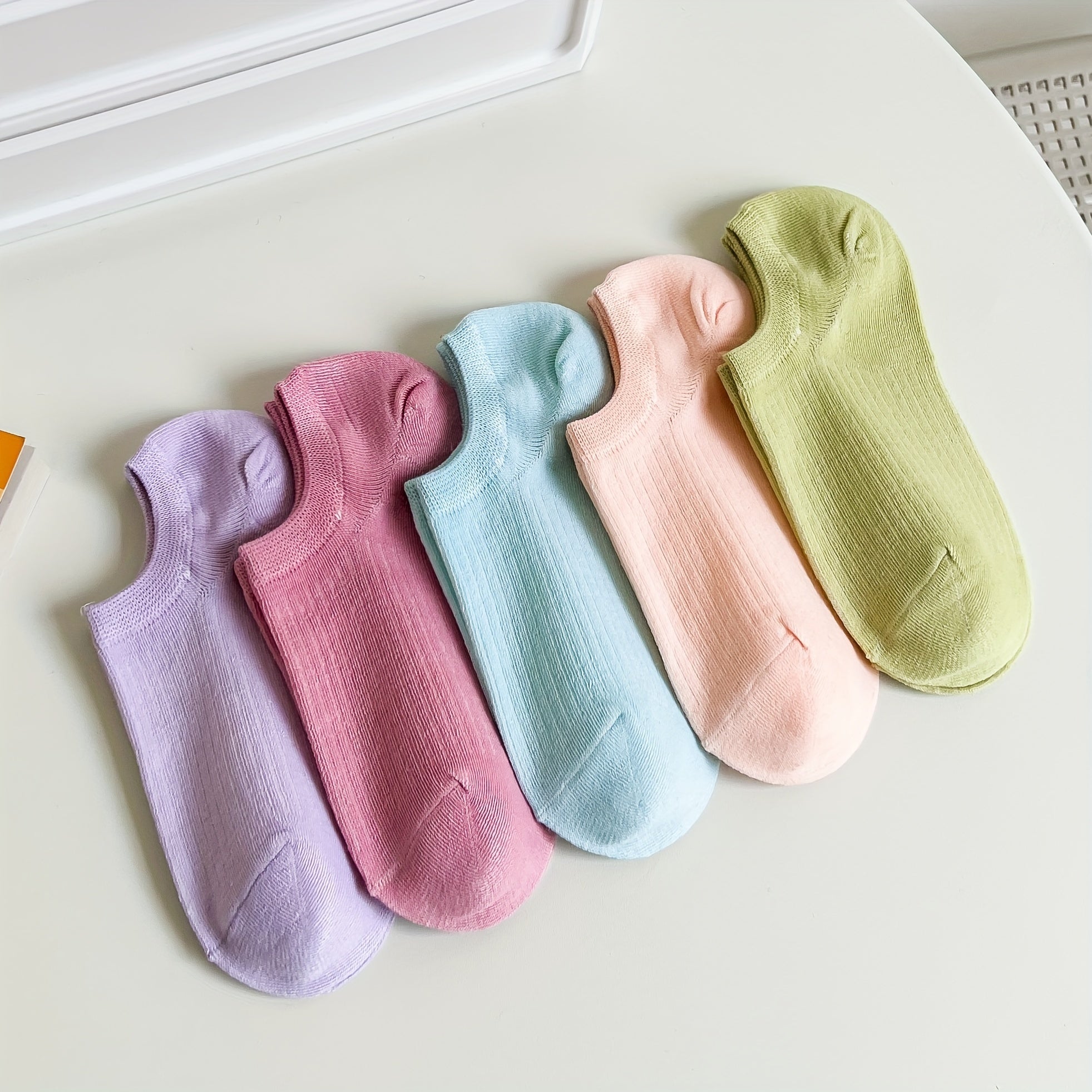 10 Pairs Soft Lightweight Ankle Socks Women's Stockings