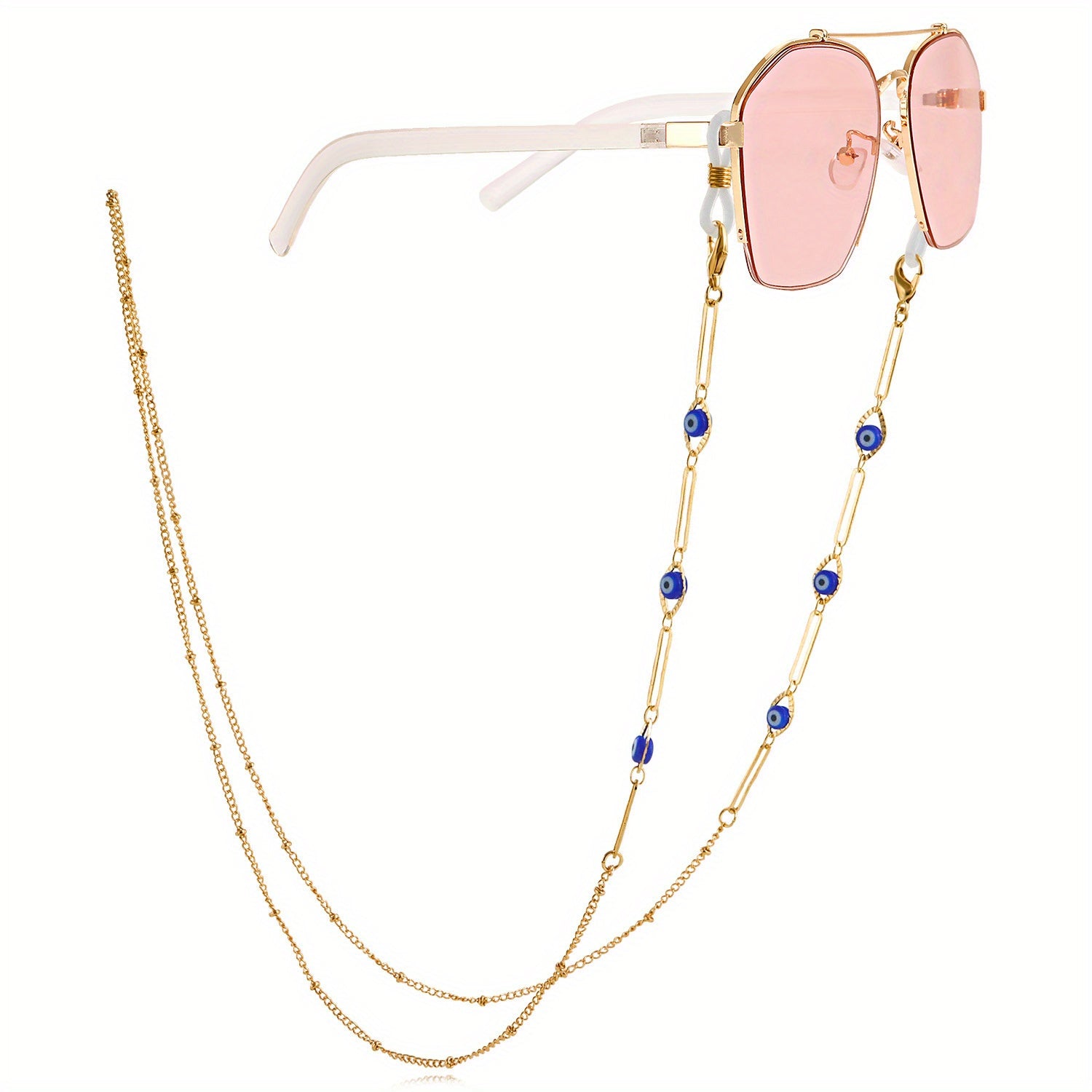 Evil Eye Glasses Chain Anti Slip Sunglasses Reading Glasses Lanyard