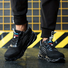 Men's Puncture Proof Steel Toe Work Safety Shoes